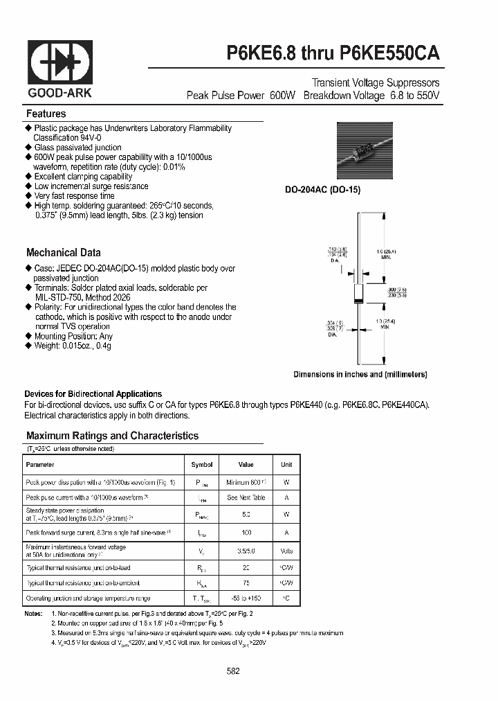 P6KE12_4551067.PDF Datasheet