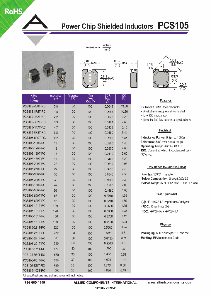 PCS105-120T-RC_4593004.PDF Datasheet