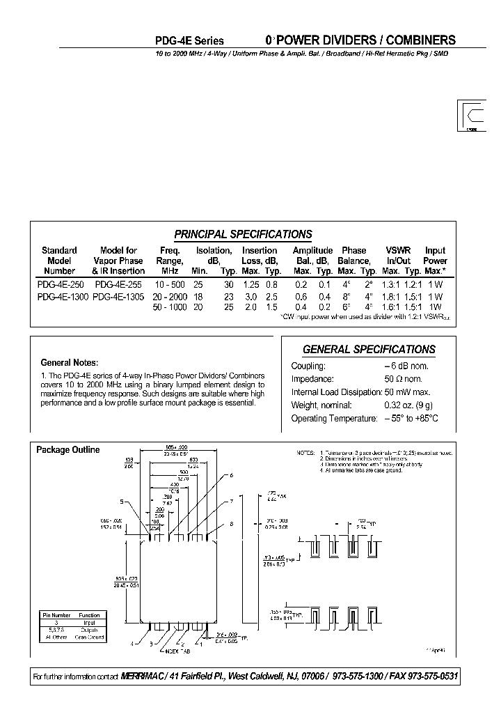 PDG-4E-1300_4384692.PDF Datasheet