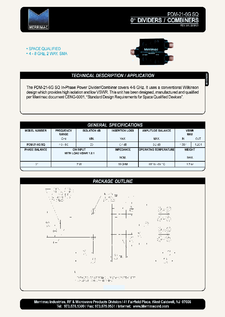 PDM-21-6GSQ_4449984.PDF Datasheet