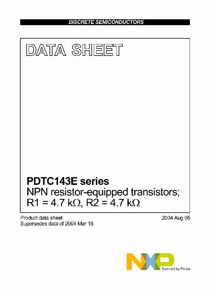 PDTC143E_4550354.PDF Datasheet