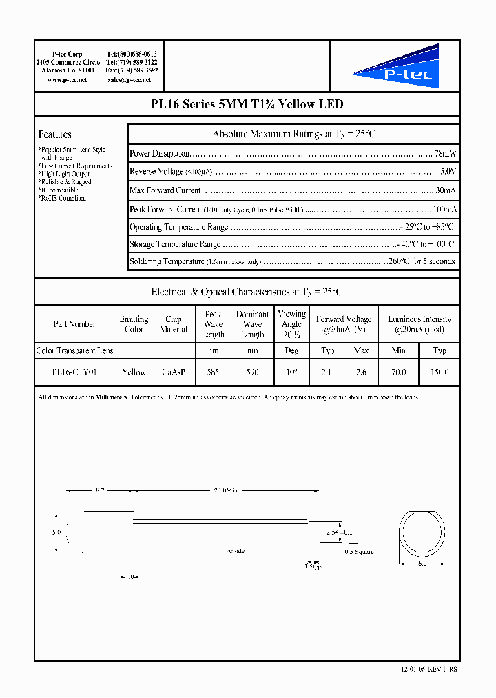 PL16-CTY01_4592072.PDF Datasheet