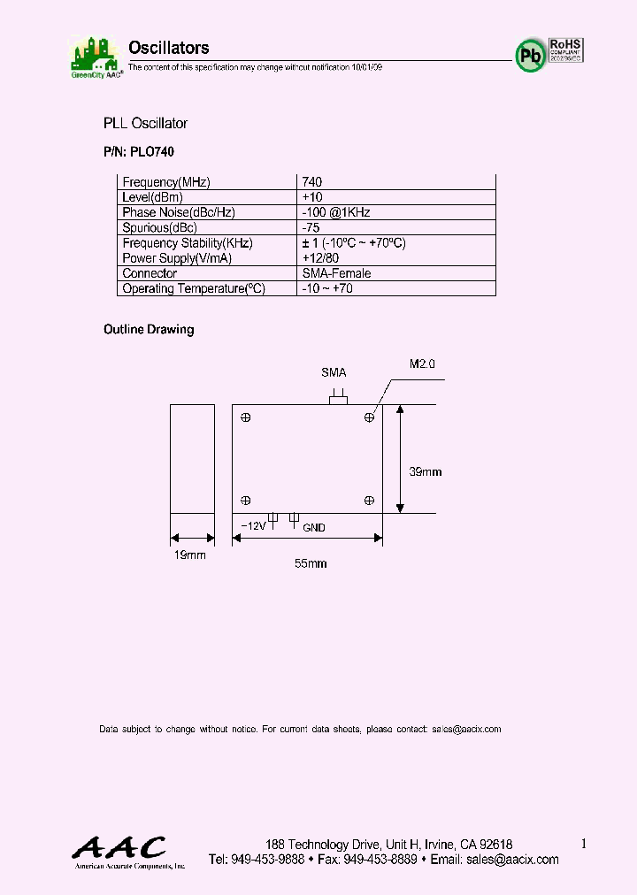 PLO740_4660284.PDF Datasheet