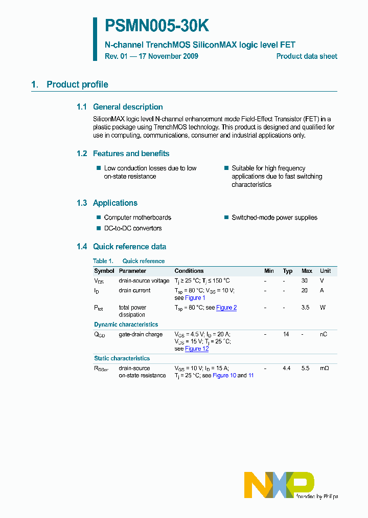 PSMN005-30K_4665855.PDF Datasheet