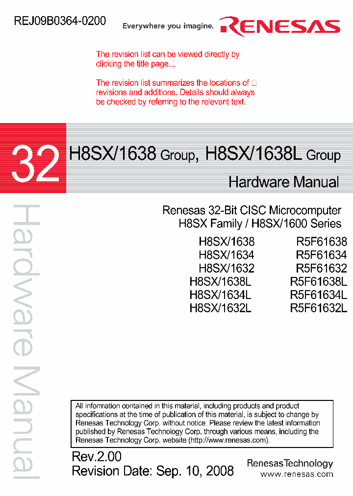 R5F61632_4256799.PDF Datasheet