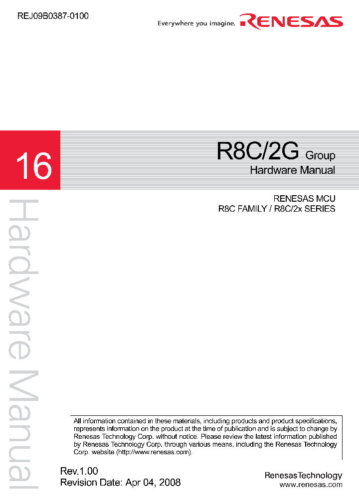 R8C2G_4374145.PDF Datasheet