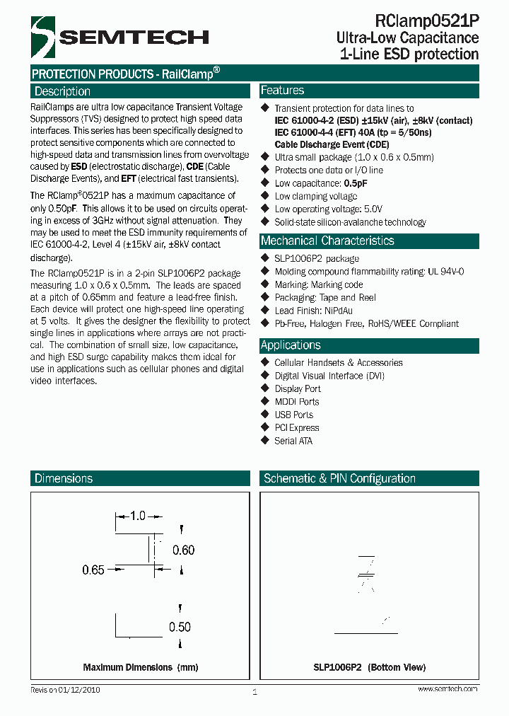 RCLAMP0521P10_4917708.PDF Datasheet