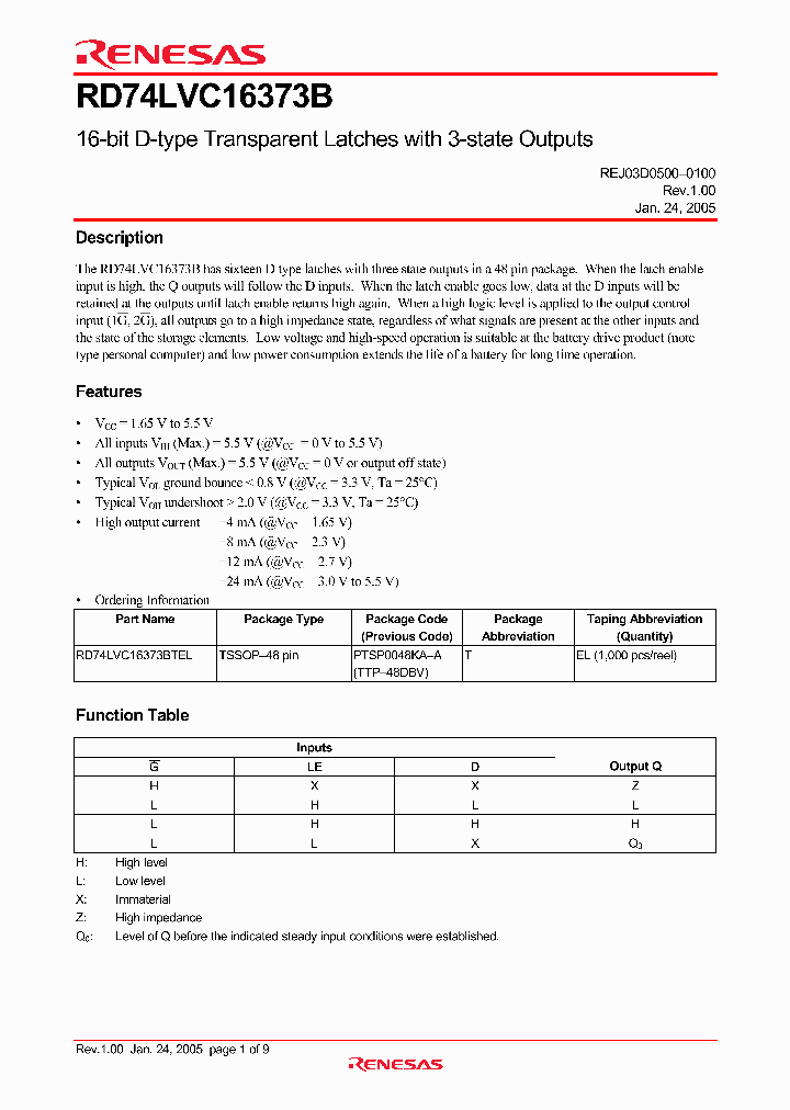 RD74LVC16373B_4372612.PDF Datasheet