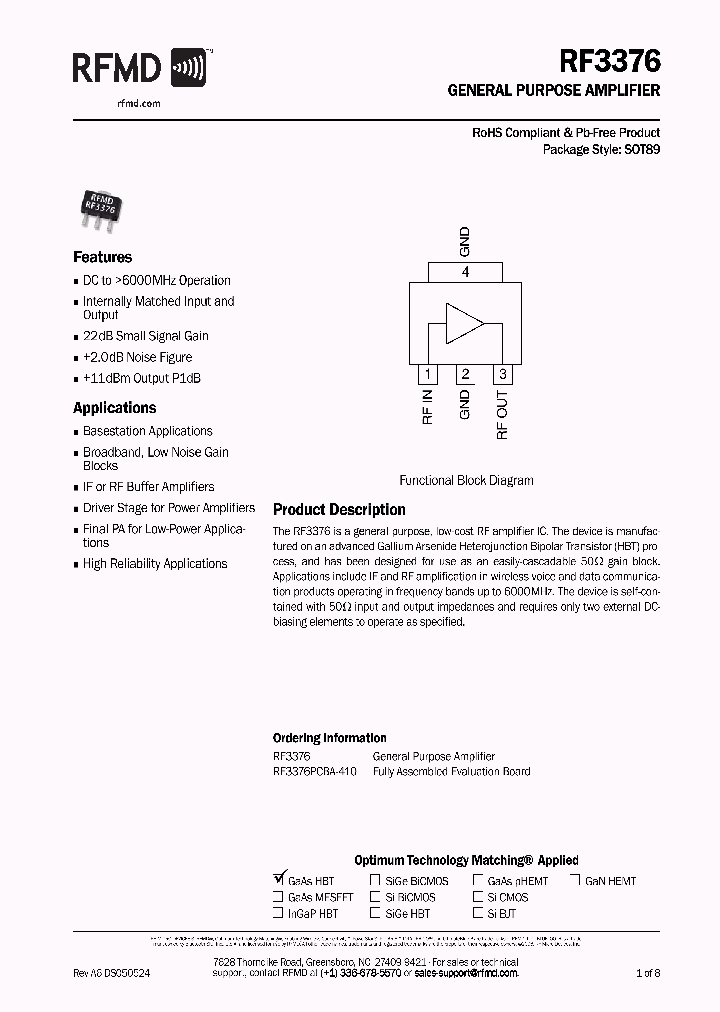 RF33761_4528276.PDF Datasheet