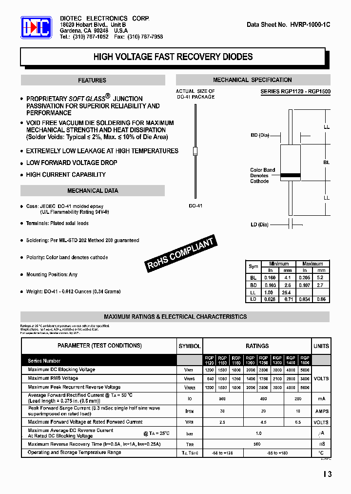 RGP1200_4174405.PDF Datasheet