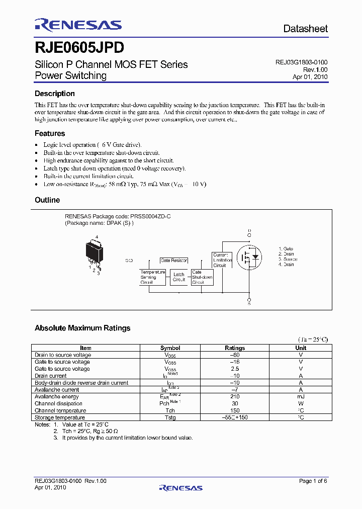 RJE0605JPD_4558244.PDF Datasheet