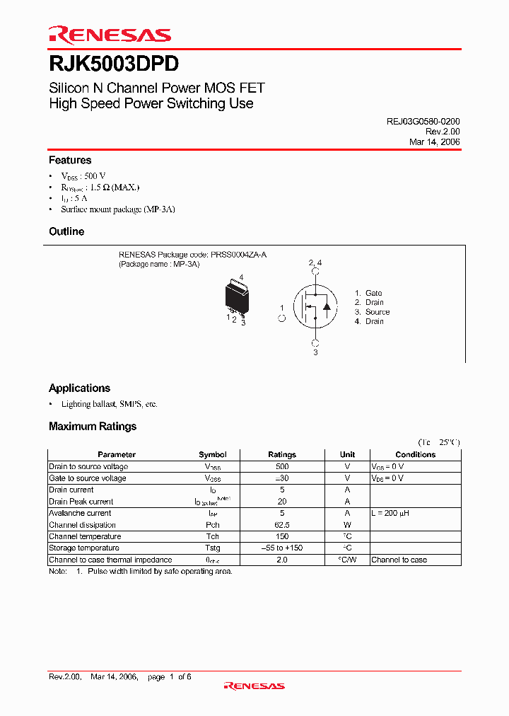 RJK5003DPD_4216291.PDF Datasheet