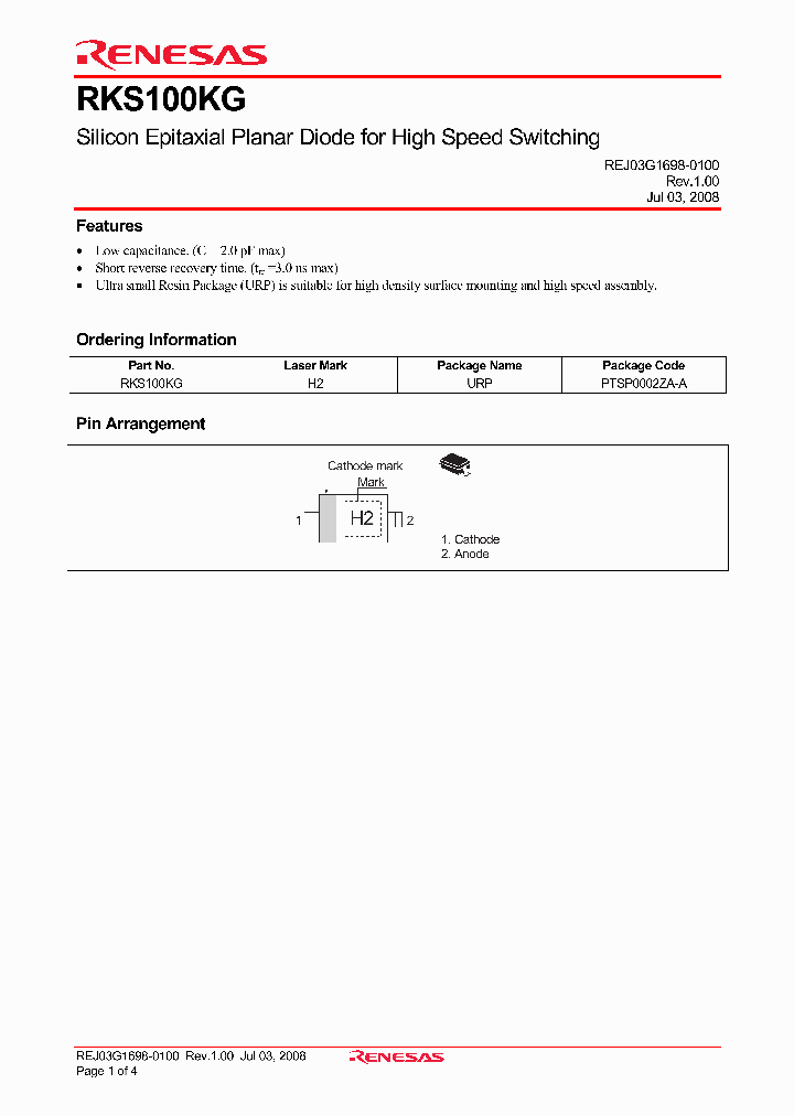 RKS100KG_4254581.PDF Datasheet