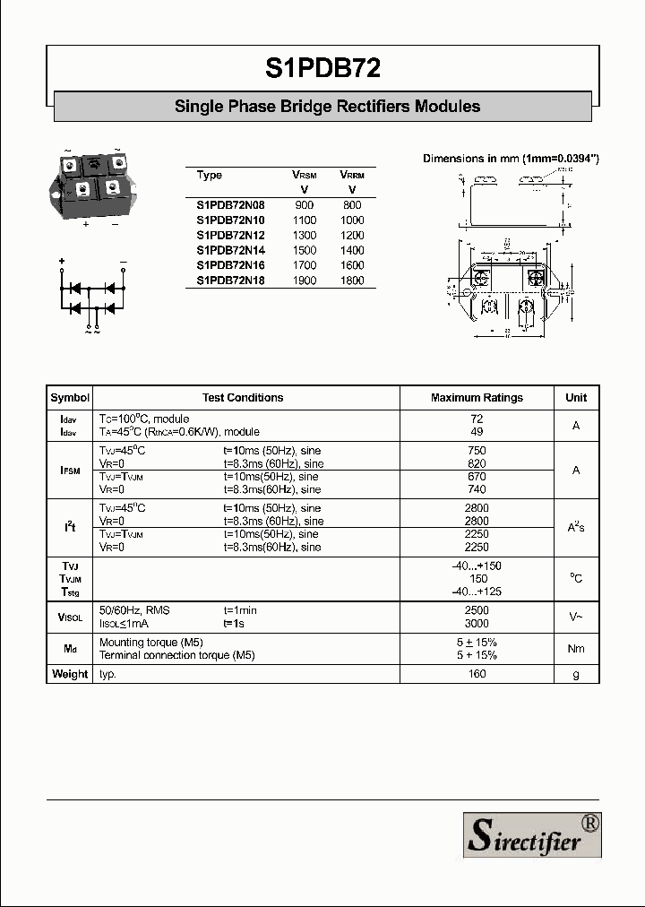 S1PDB72_4350051.PDF Datasheet