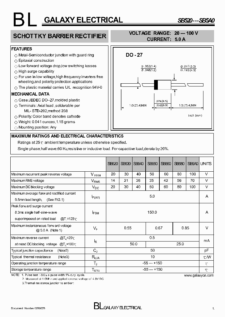 SB550_4215903.PDF Datasheet