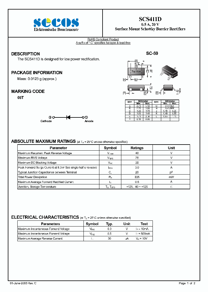 SCS411D_4455796.PDF Datasheet