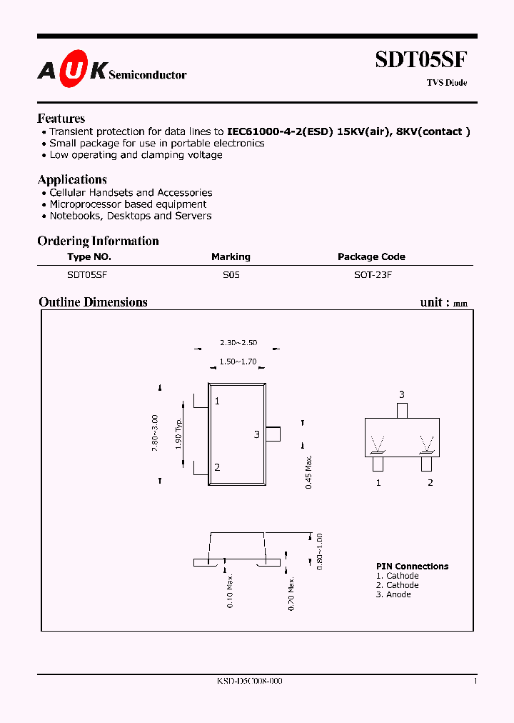 SDT05SF1_4213606.PDF Datasheet