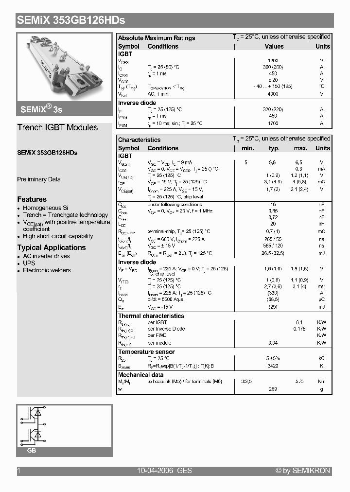 SEMIX353GB126HDS06_4488580.PDF Datasheet