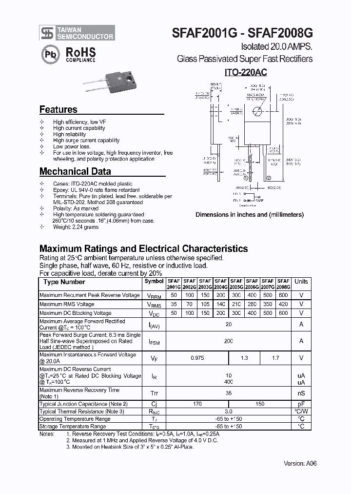 SFAF2001G_4207712.PDF Datasheet