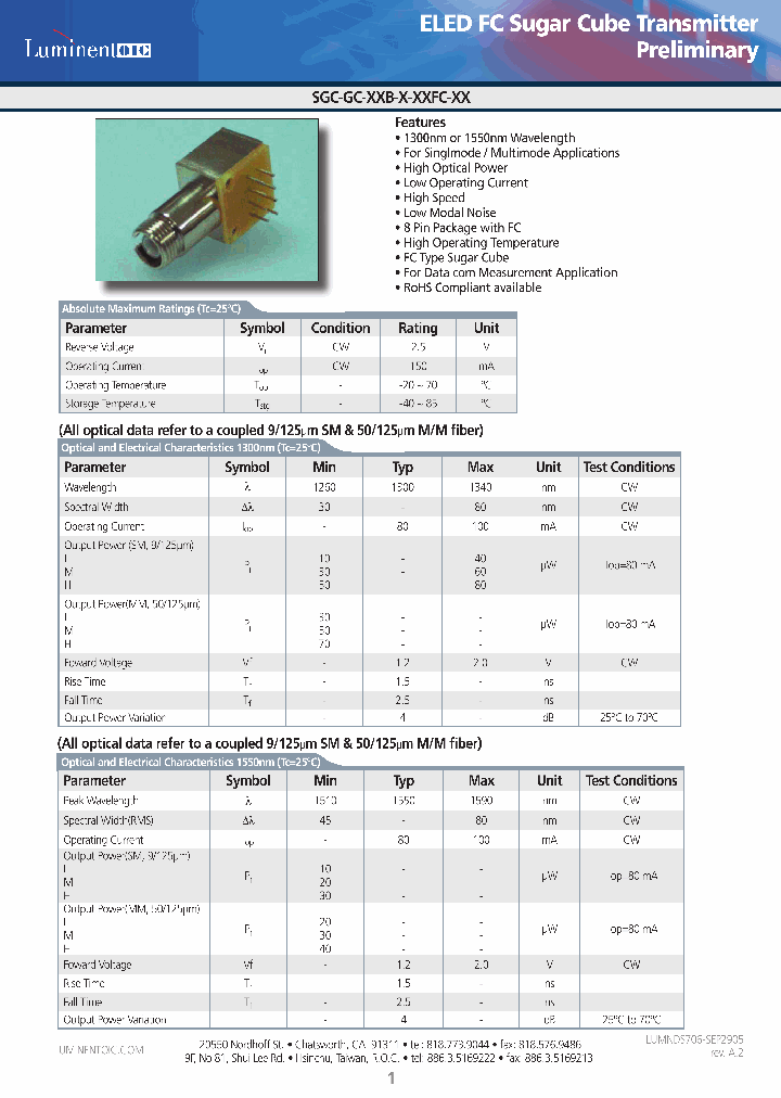 SGC-GC-30B-M-1SFC_4519373.PDF Datasheet