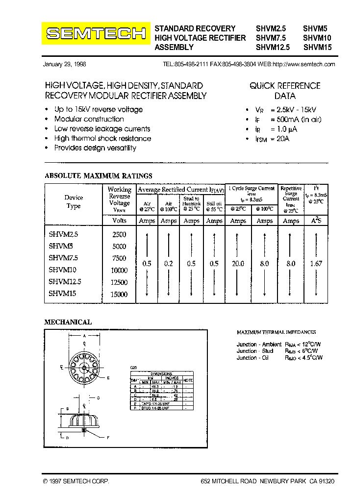 SHVM75_4564292.PDF Datasheet