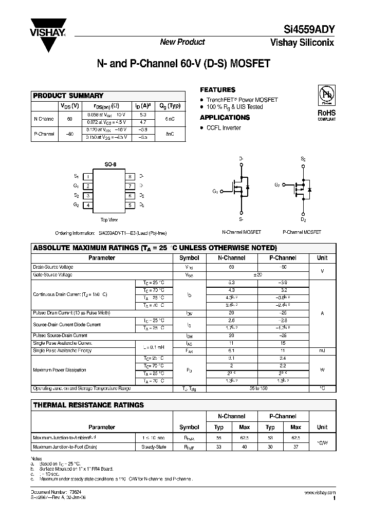 SI4559ADY_4318683.PDF Datasheet