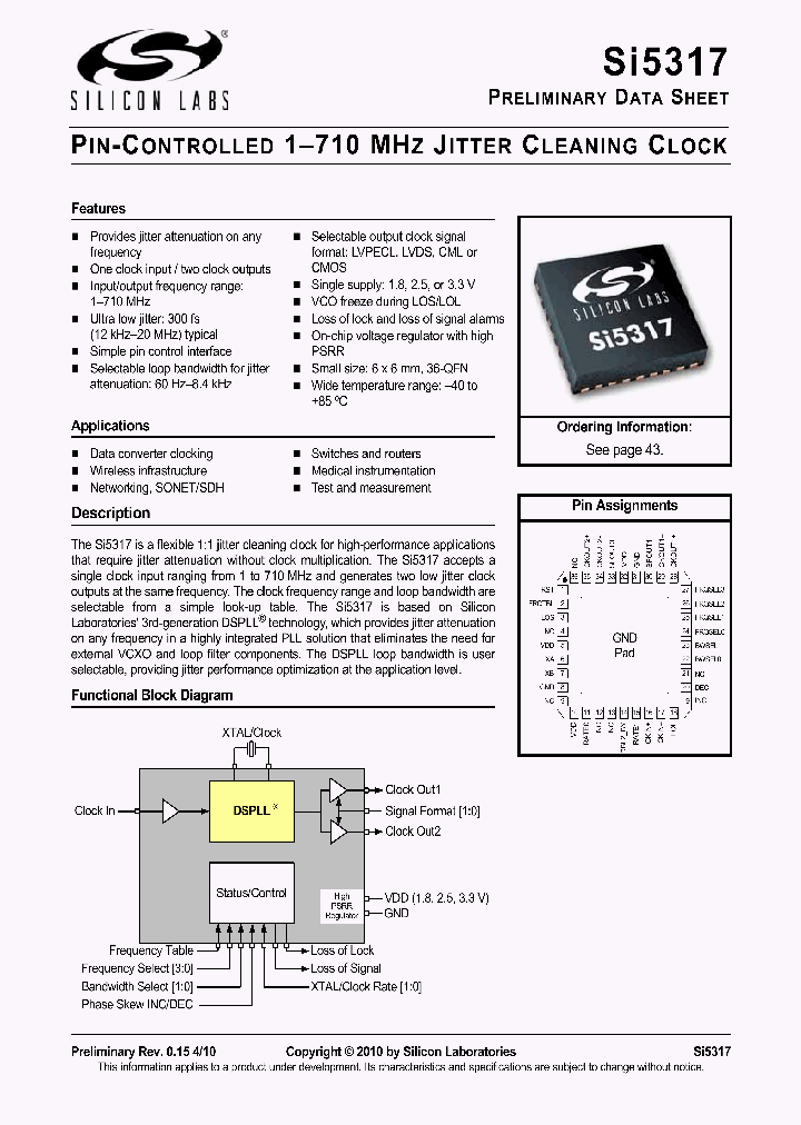 SI5317A-C-GM_4711048.PDF Datasheet