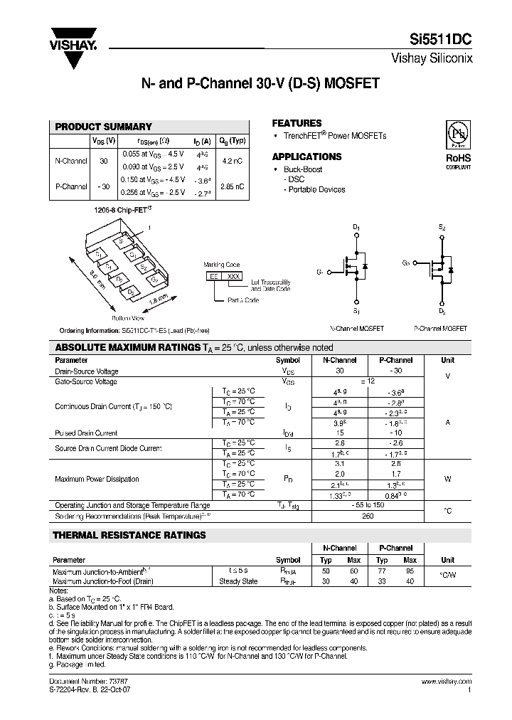 SI5511DC_4377016.PDF Datasheet