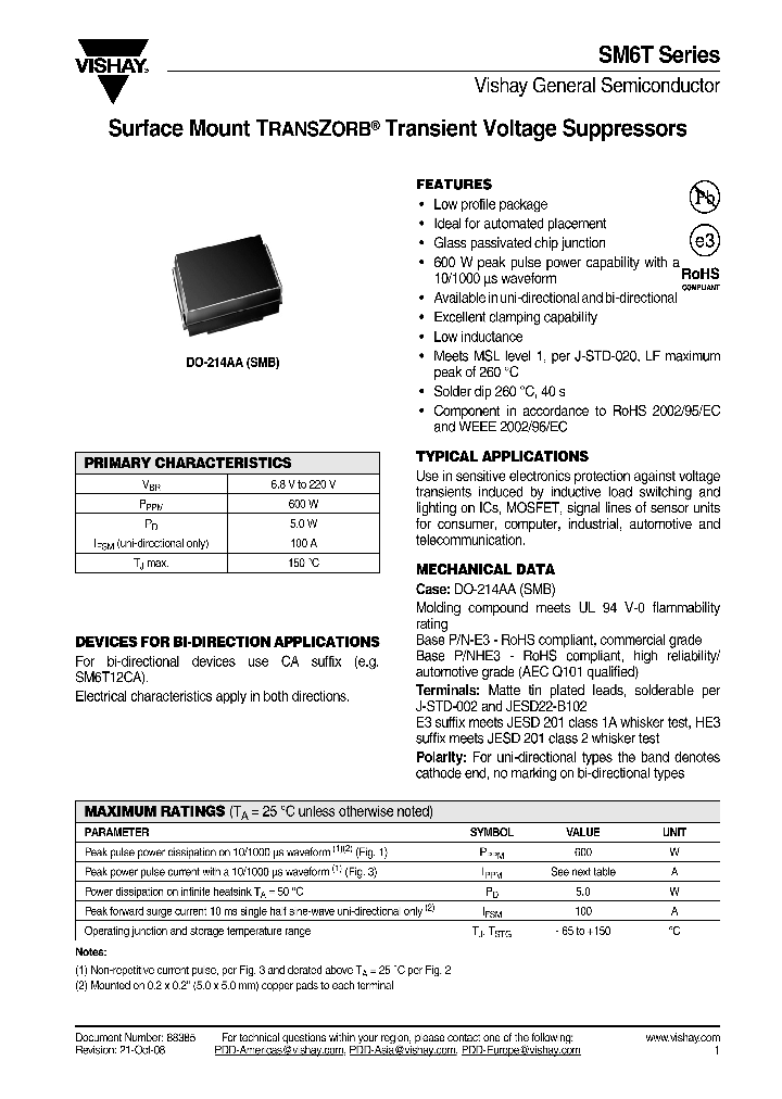 SM6T10A-E352_4863300.PDF Datasheet