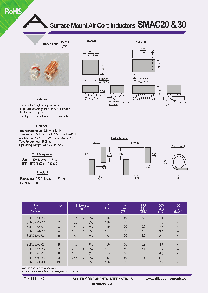SMAC20-1-RC_4548907.PDF Datasheet