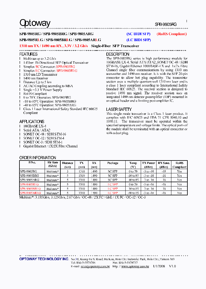 SPB-9805ARG_4532852.PDF Datasheet