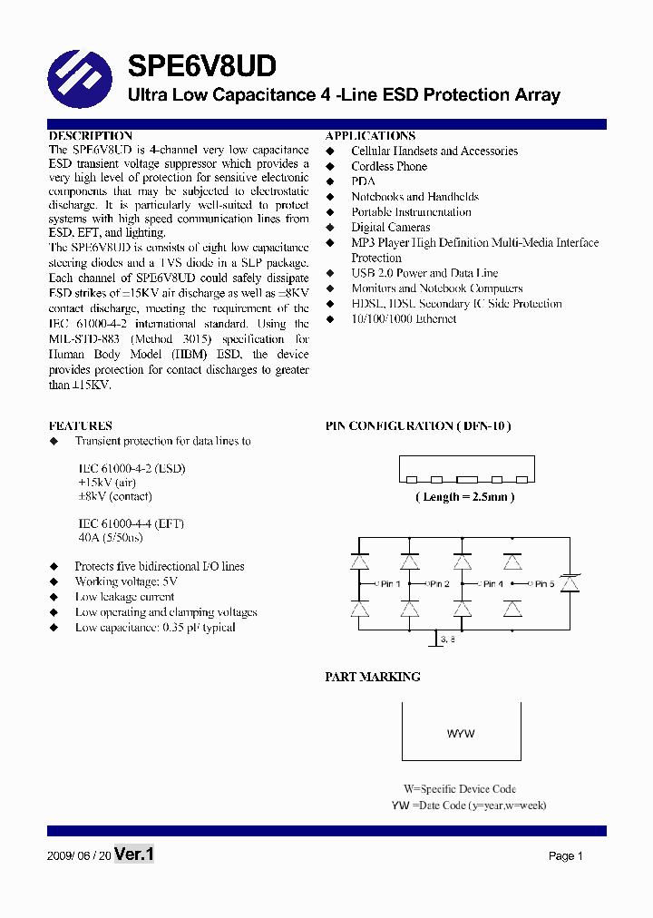 SPE6V8DFN10RGB_4500245.PDF Datasheet