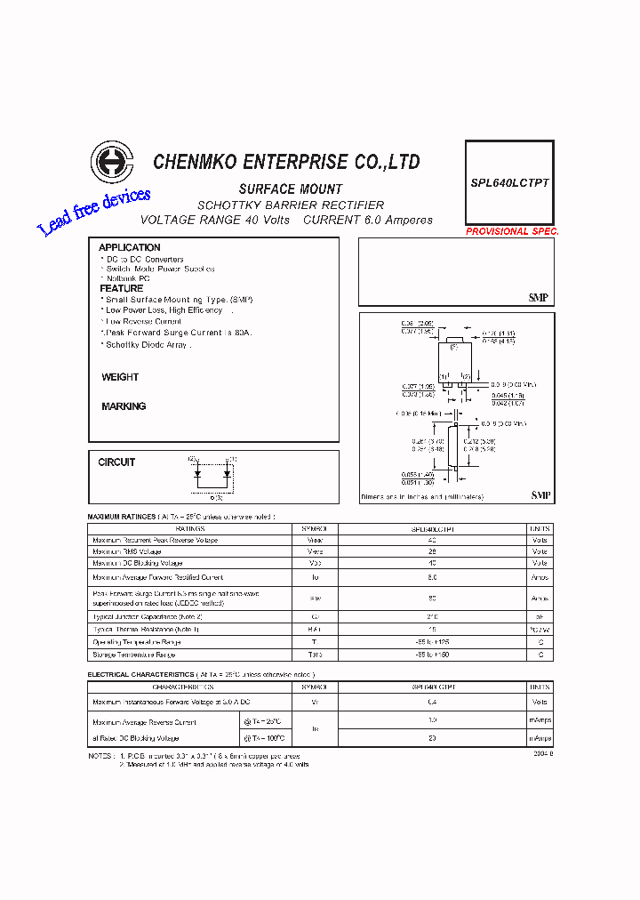 SPL640LCTPT_4878337.PDF Datasheet