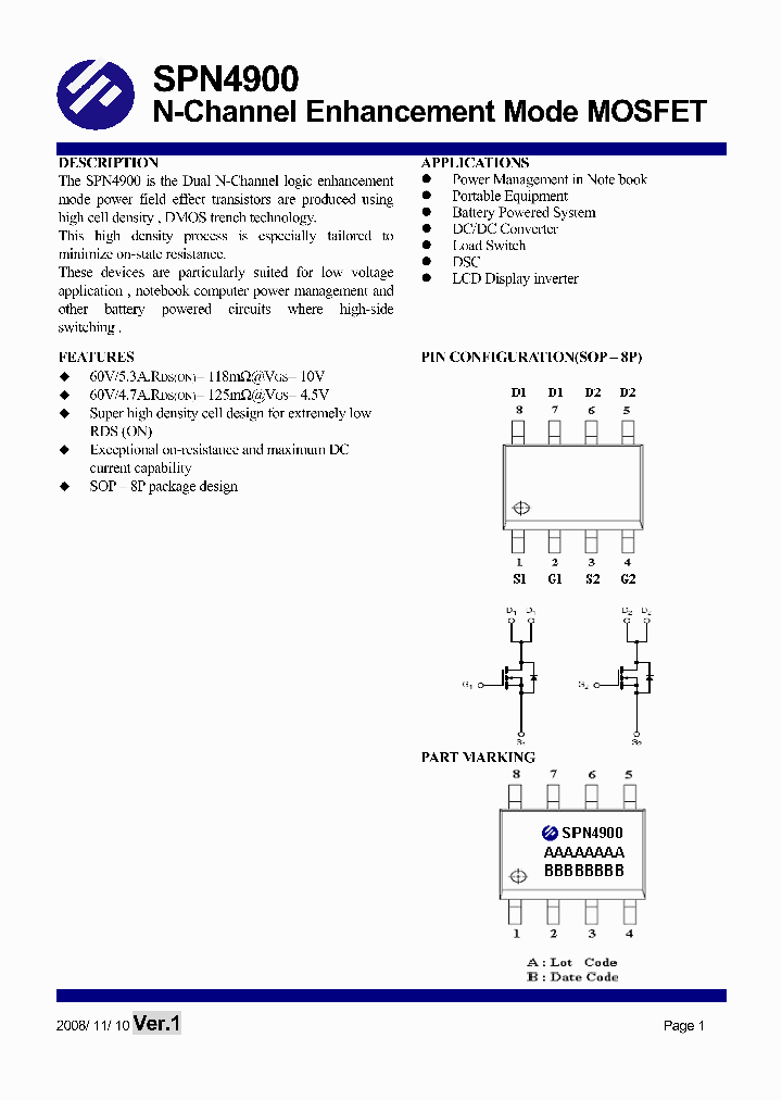 SPN4900_4909174.PDF Datasheet