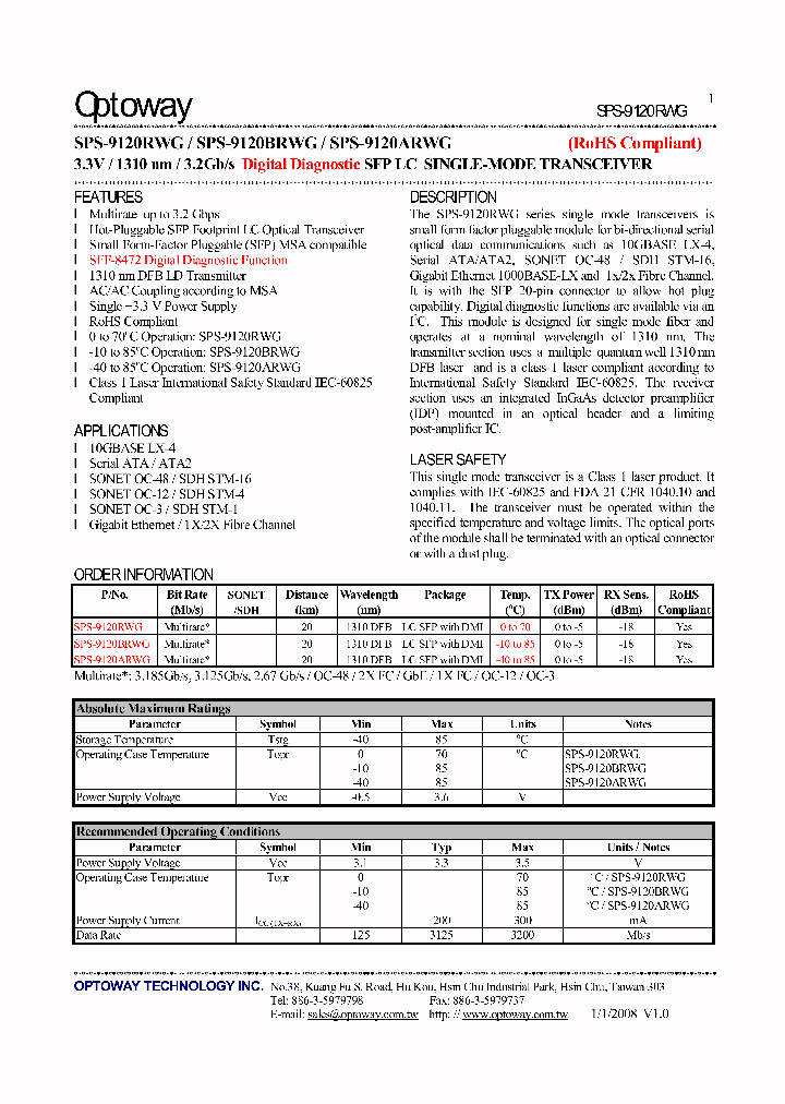 SPS-9120ARWG_4552253.PDF Datasheet