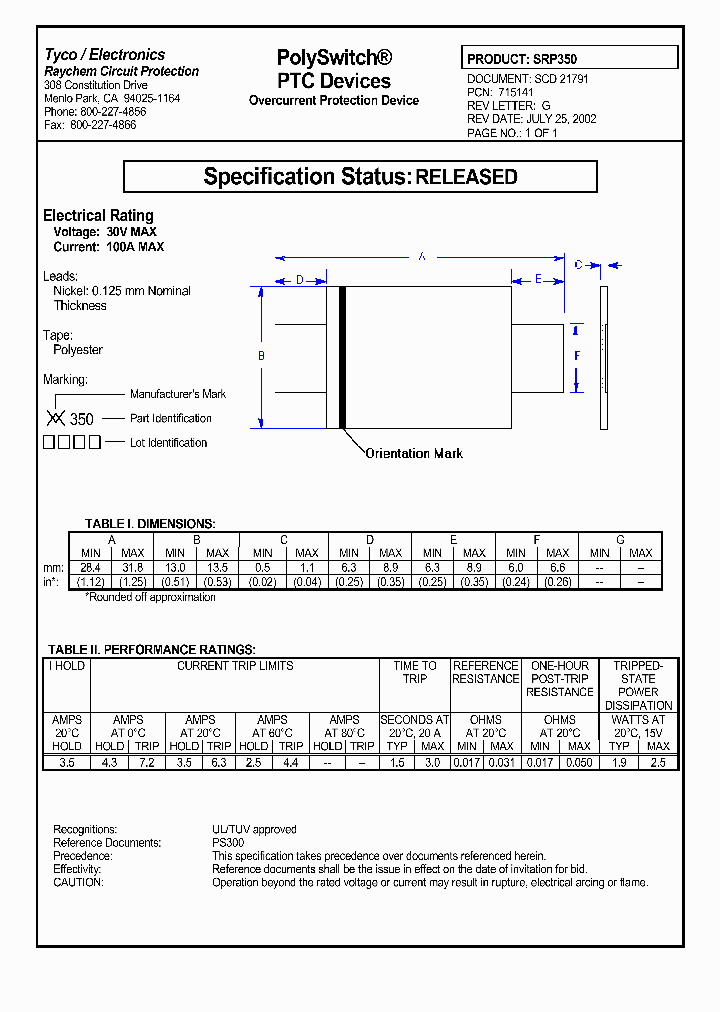 SRP350_4638068.PDF Datasheet