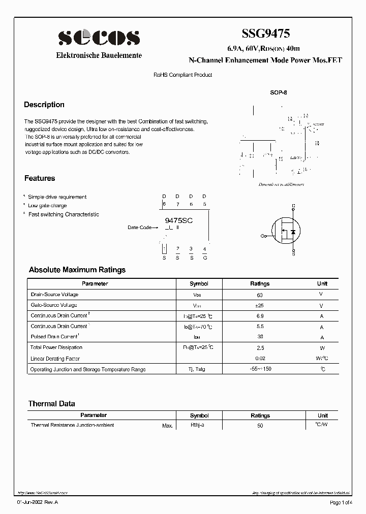 SSG9475_4463126.PDF Datasheet