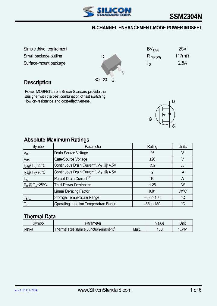 SSM2304N_4812839.PDF Datasheet