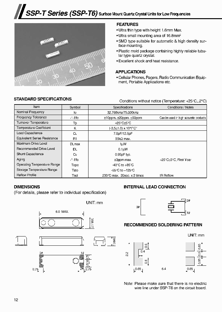 SSP-T6_4214395.PDF Datasheet