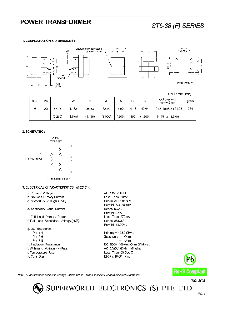 ST6-88_4524438.PDF Datasheet