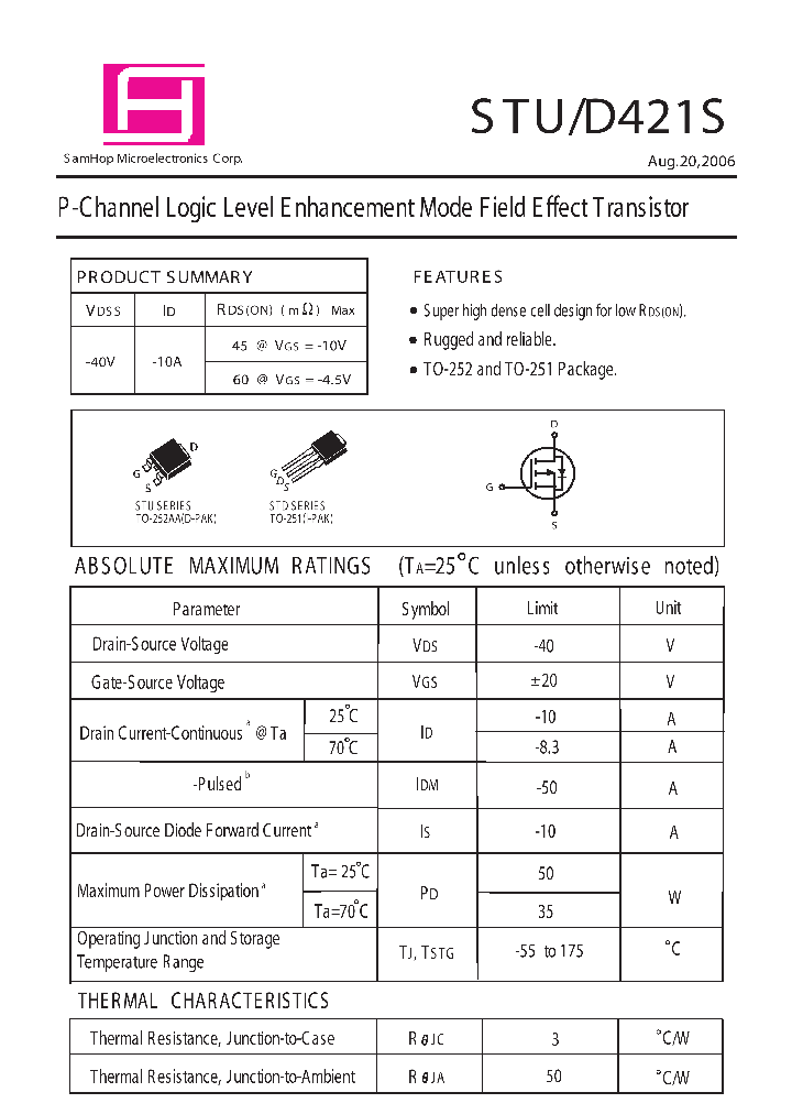 STD421S_4329072.PDF Datasheet