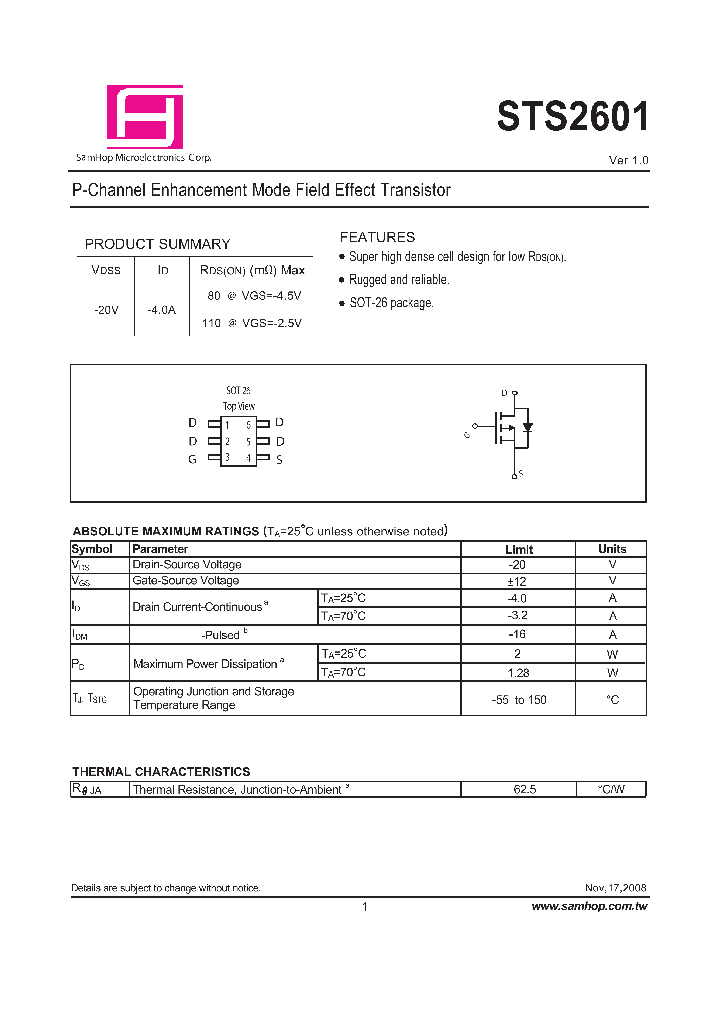 STS2601_4381597.PDF Datasheet