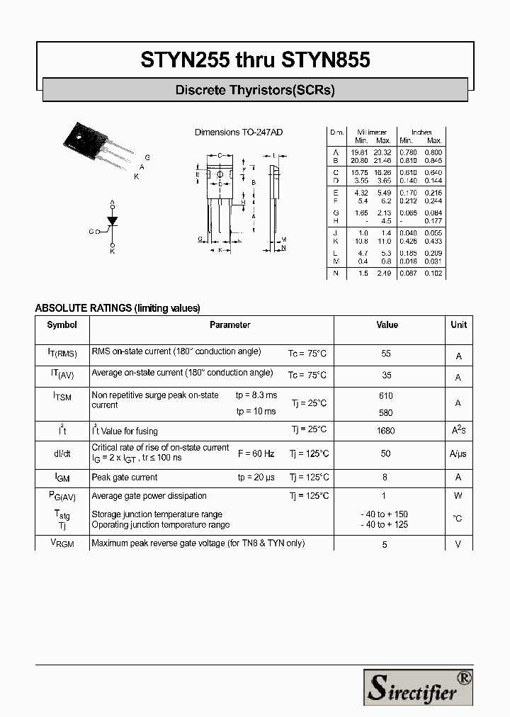 STYN255_4167239.PDF Datasheet