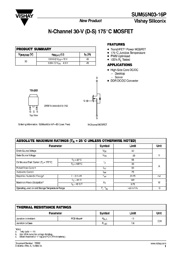 SUM55N03-16P_4581837.PDF Datasheet