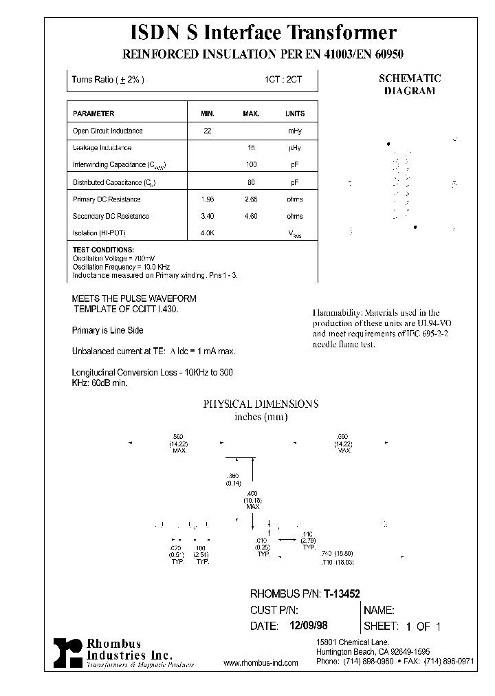 T-13452_4518199.PDF Datasheet