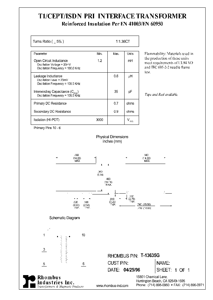 T-13635G_4822565.PDF Datasheet