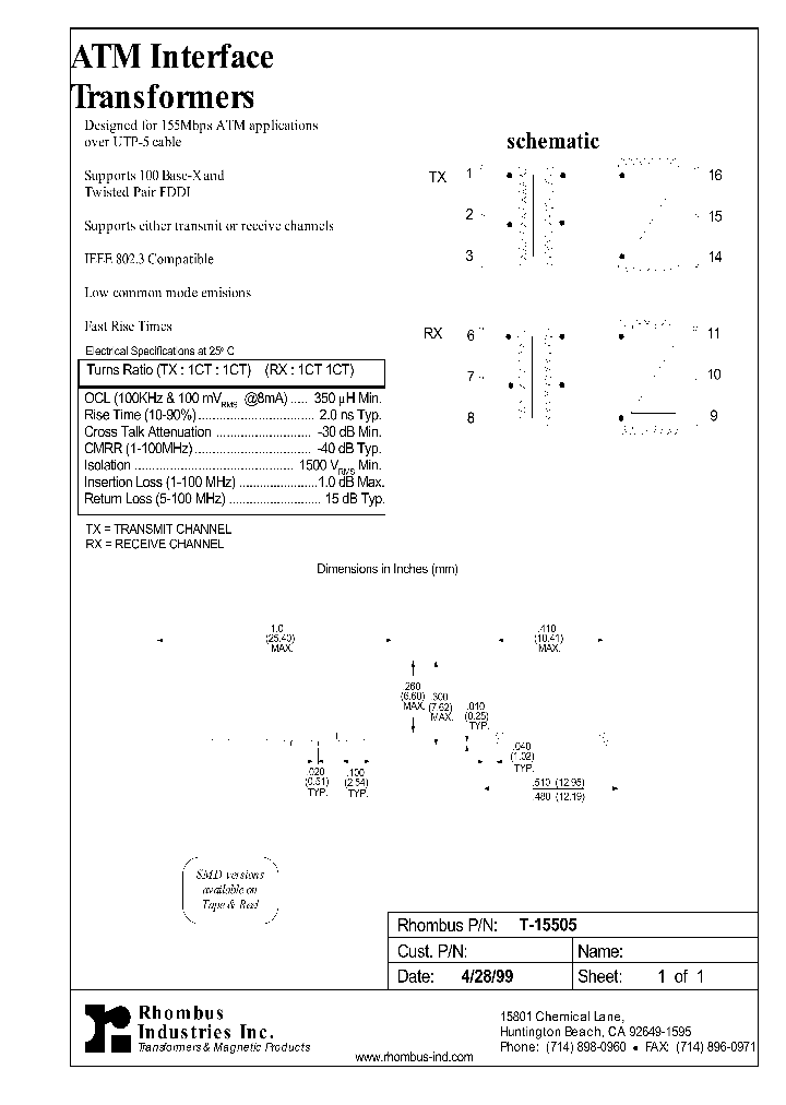 T-15505_4819423.PDF Datasheet