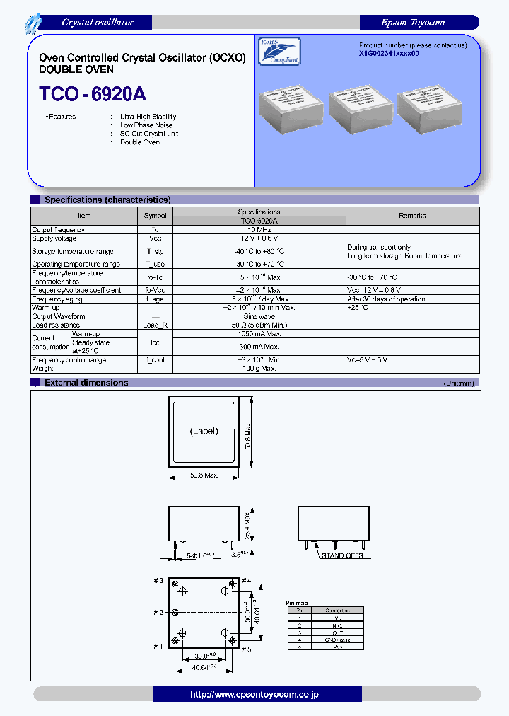 TCO-6920A_4468259.PDF Datasheet