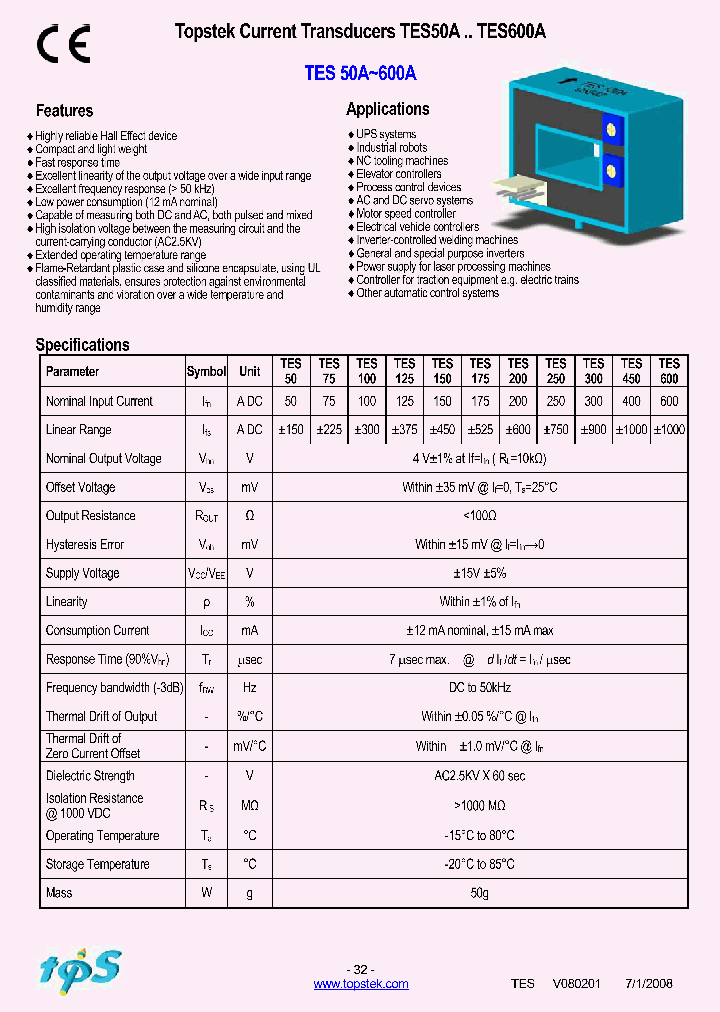 TES100_4490402.PDF Datasheet