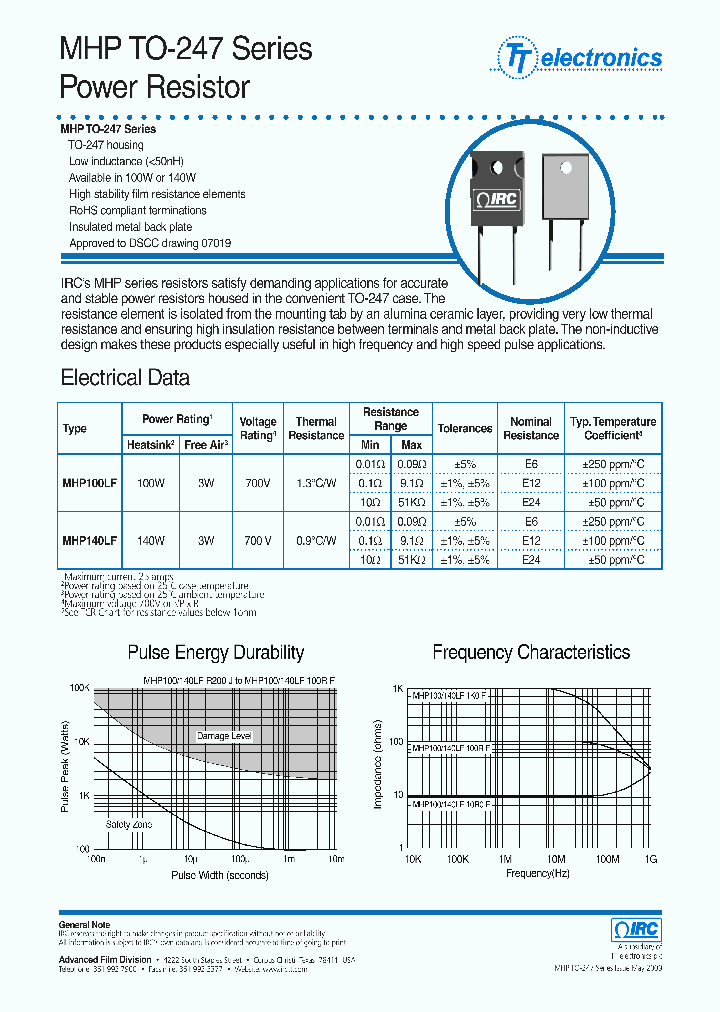 TFP-MHP100LF-10R0-F_4539133.PDF Datasheet